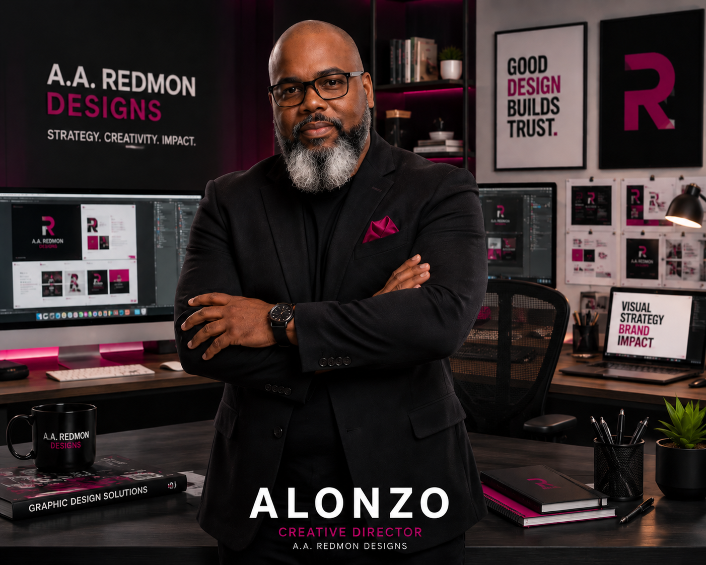 Alonzo A. Redmon Creative Director Portrait